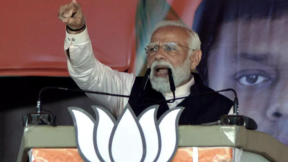 INDIA bloc, Congress “silent” on Sandeshkhali violence, says Modi