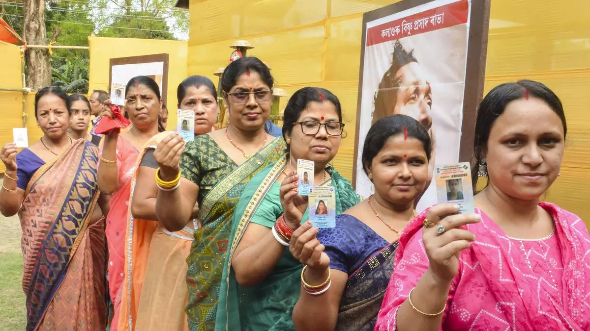 Assam records 77.35 pc voter turnout in second phase of polls